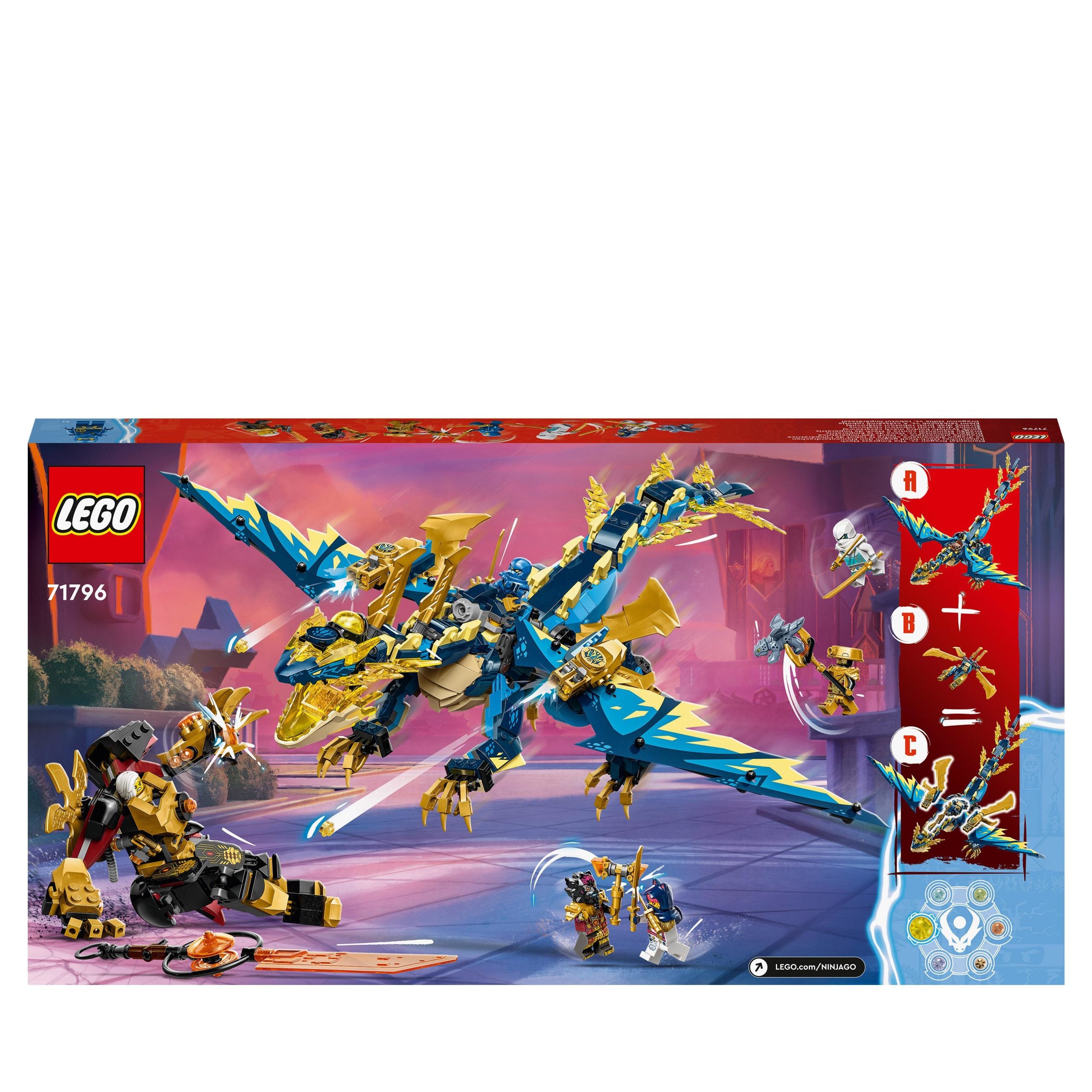 71796 - LEGO Ninjago - Dragone elementare vs. Mech dellImperatrice