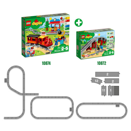 10872 LEGO® Duplo - Ponte e binari ferroviari