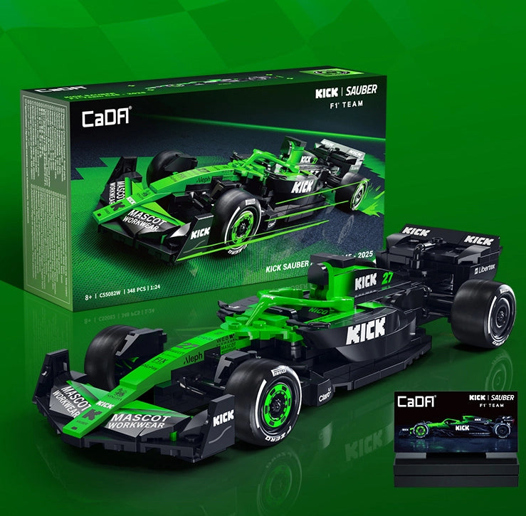 DBLC55082W CaDA KICK Sauber F1 Team C45 2025 Auto Formula 1 348 Pezzi