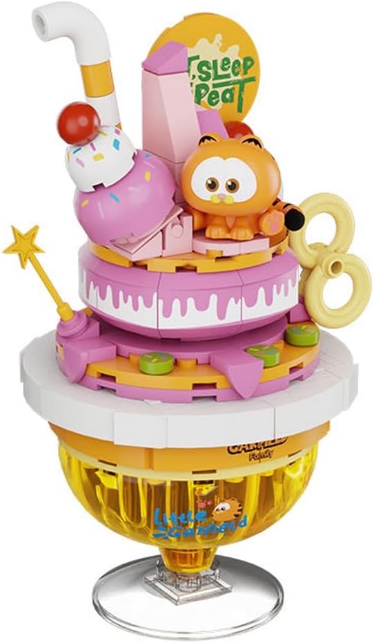 86806 Pantasy Garfield Foodie Series Special Drink Set Costruzioni Garfield