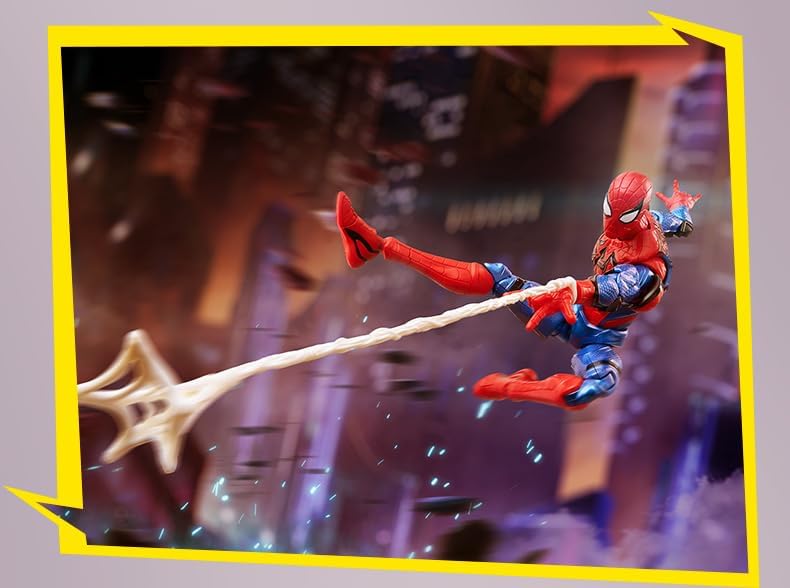 81118  Blokees Marvel Rivals Champion Class Spiderman Figure Assembabile