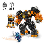 71806 LEGO Ninjago Mech elemento Terra di Cole