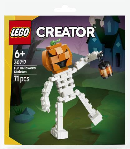 30717 Lego Polybag Divertente scheletro di Halloween