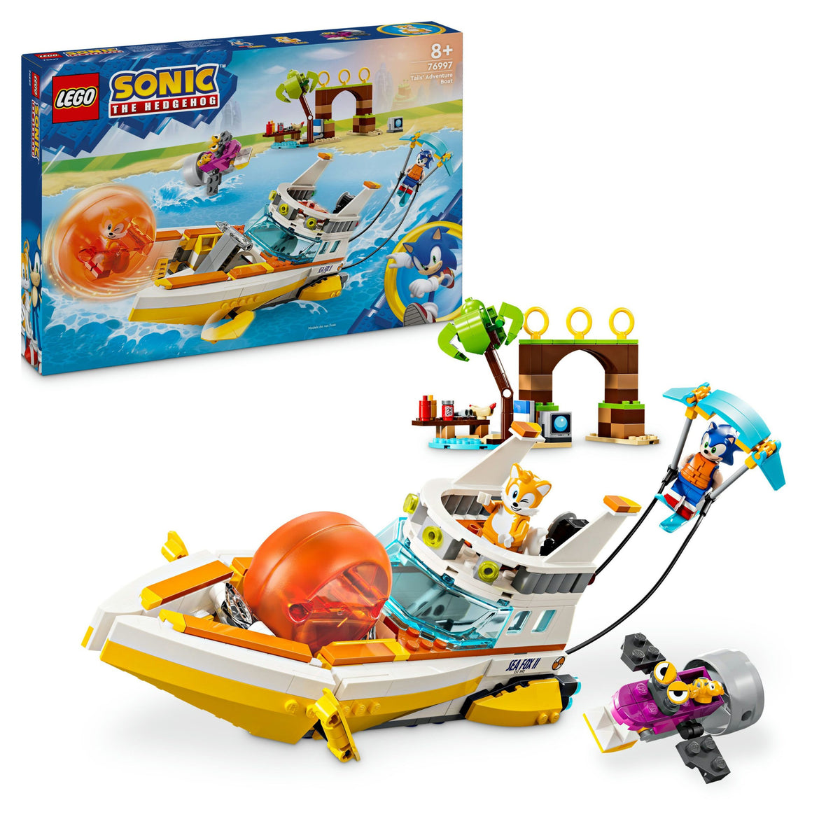 76997 LEGO Sonic - L'aeroscafo delle avventure di Tails