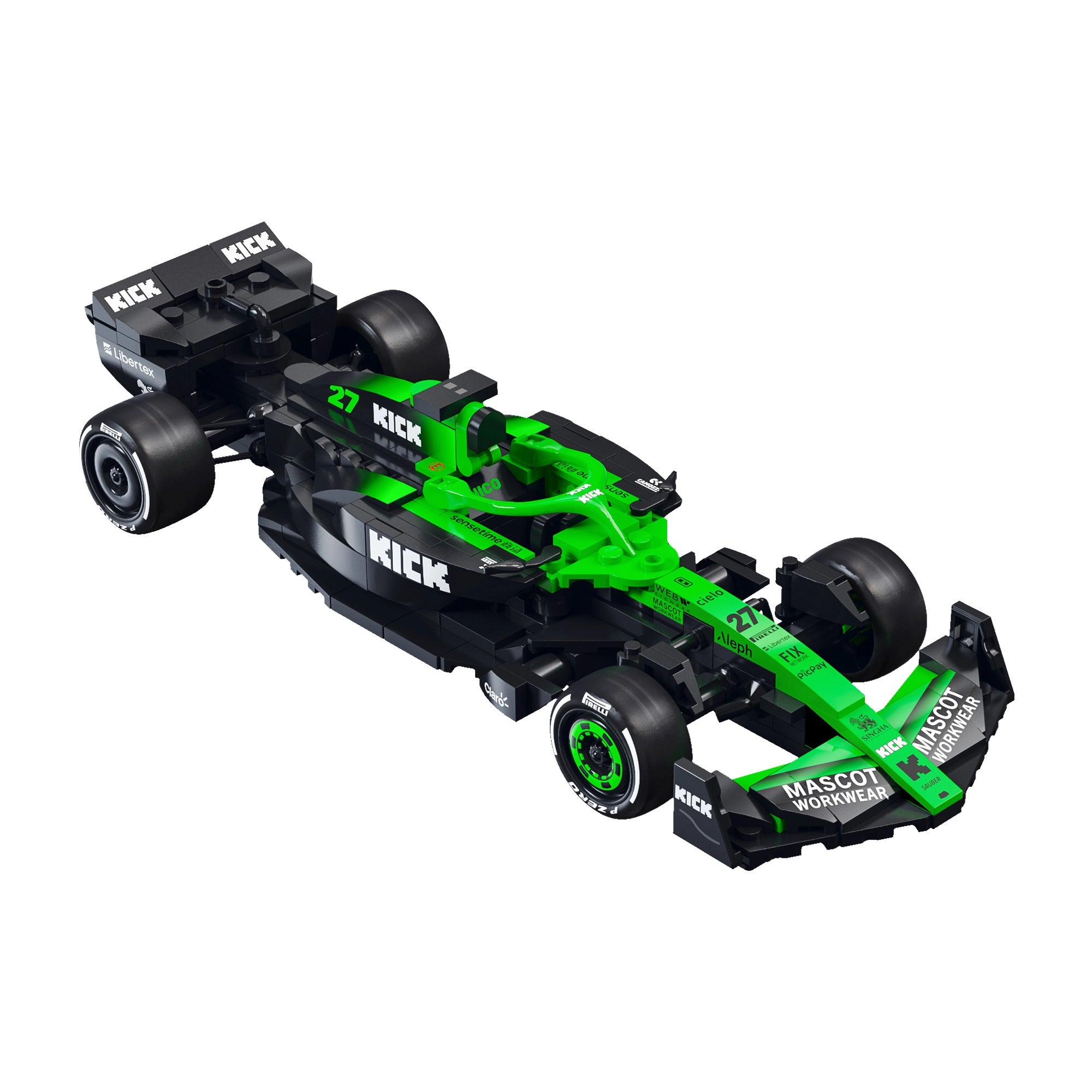 DBLC55082W CaDA KICK Sauber F1 Team C45 2025 Auto Formula 1 348 Pezzi