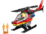 60411 LEGO City Fire Elicottero dei pompieri