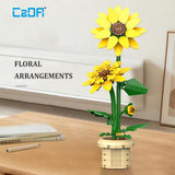 CaDA Sunflower C59030W  Girasole da Costruire 188 Pezzi