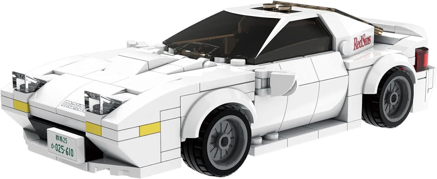 C55012W CaDA Initial D Mazda FC3S RX-7 Auto da Corsa da Costruire 1:24