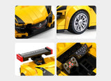 DBLC55037W CaDA Renault Sport R.S.01  Auto da Corsa da Costruire 271 Pezzi Scal