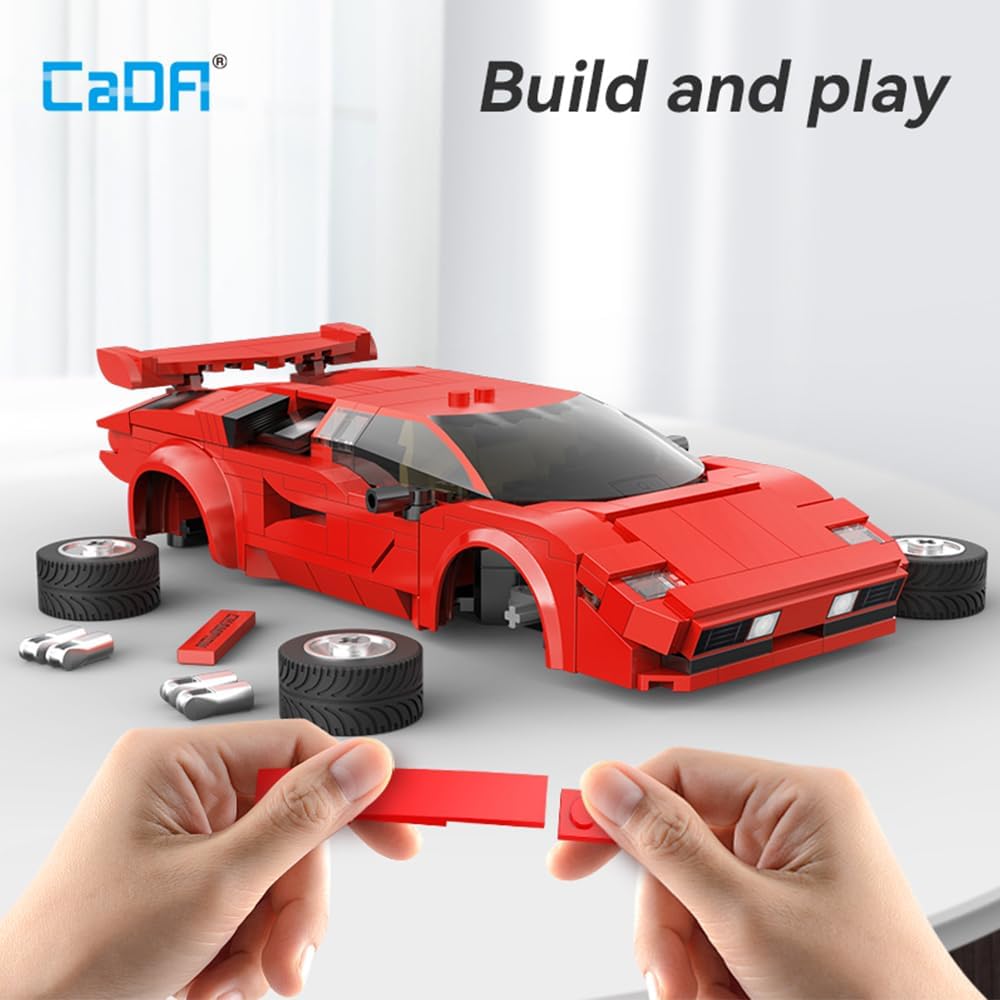 DBLC51085W CaDA Racing Car RC 1:20  Auto Sportiva Radiocomandata 328 Pezzi