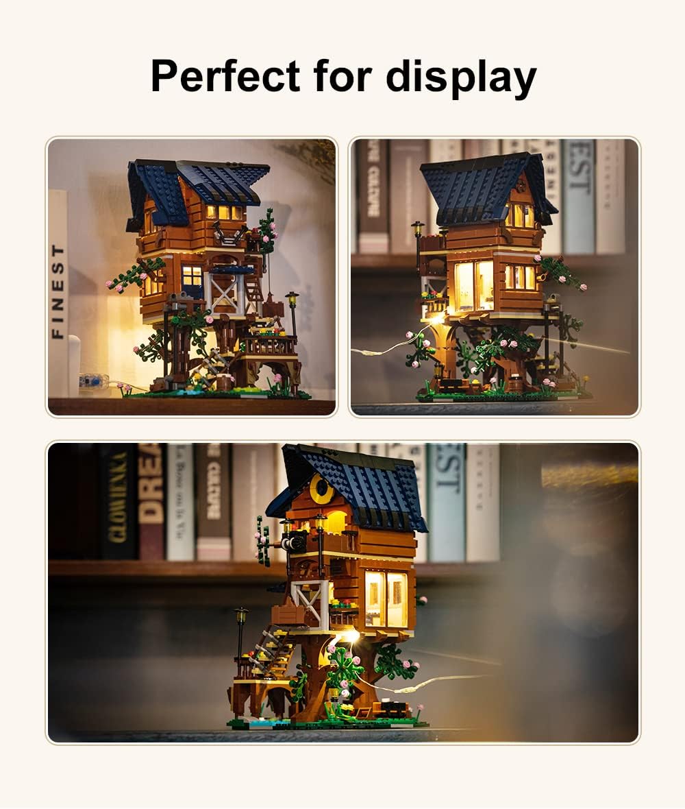 66004 CaDA Four Seasons Story Casa sull'Albero - Tetto Blu e Dettagli Naturali