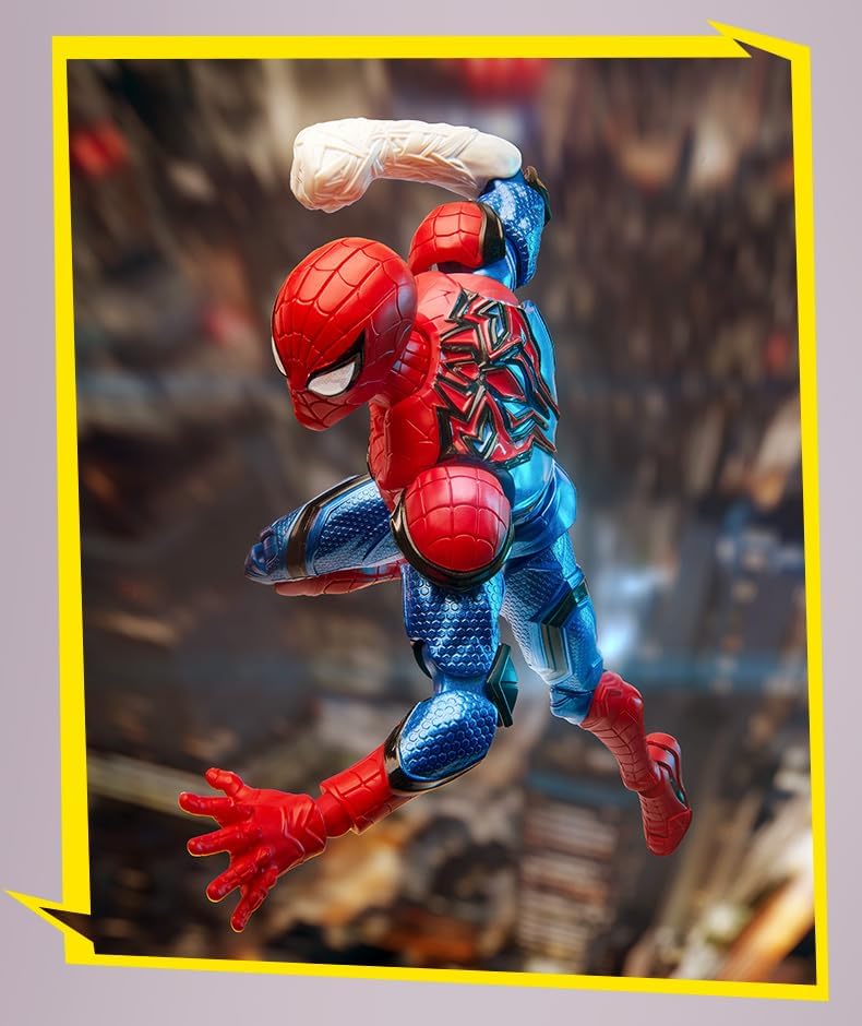 81118  Blokees Marvel Rivals Champion Class Spiderman Figure Assembabile