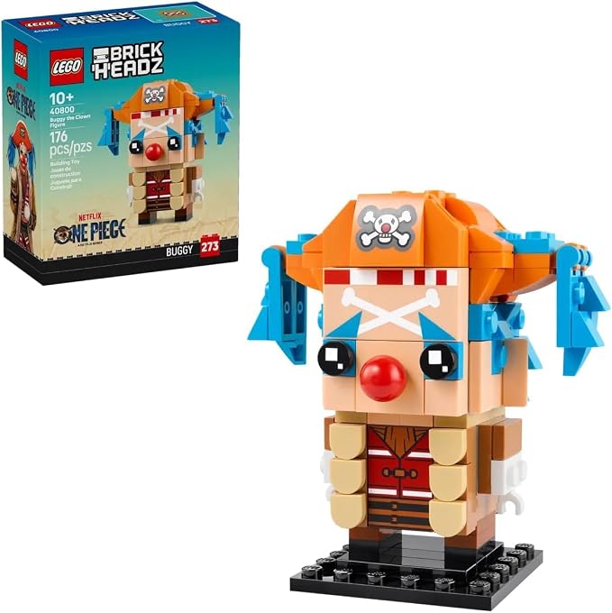 40800 Lego BrickHeadz Personaggio di Bagy il Clown One Piece 2025