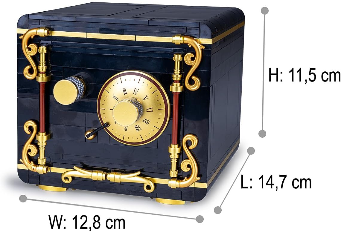 C71006W CaDA The Secret of Safe JAMARA Cassaforte Segreta da Costruire 442 Pezzi