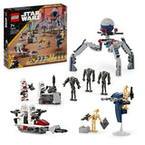 75372 LEGO Star Wars Battle PACK Clone Trooper e Battle Droid