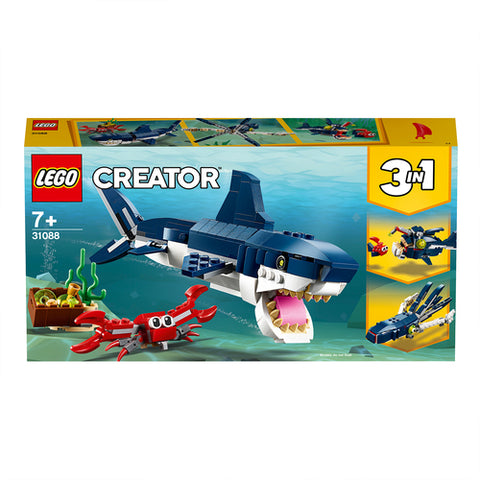 31088 LEGO Creator 3+1 - Creature degli abissi