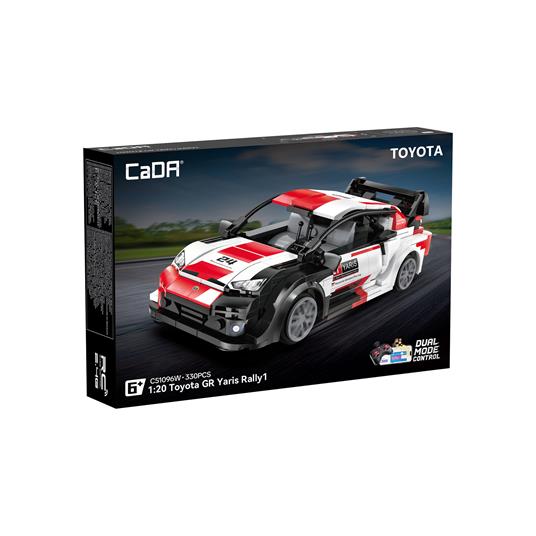 CaDA Toyota GR Yaris Rally1 C55039W  Auto da Rally da Costruire 317 Pezzi Scala