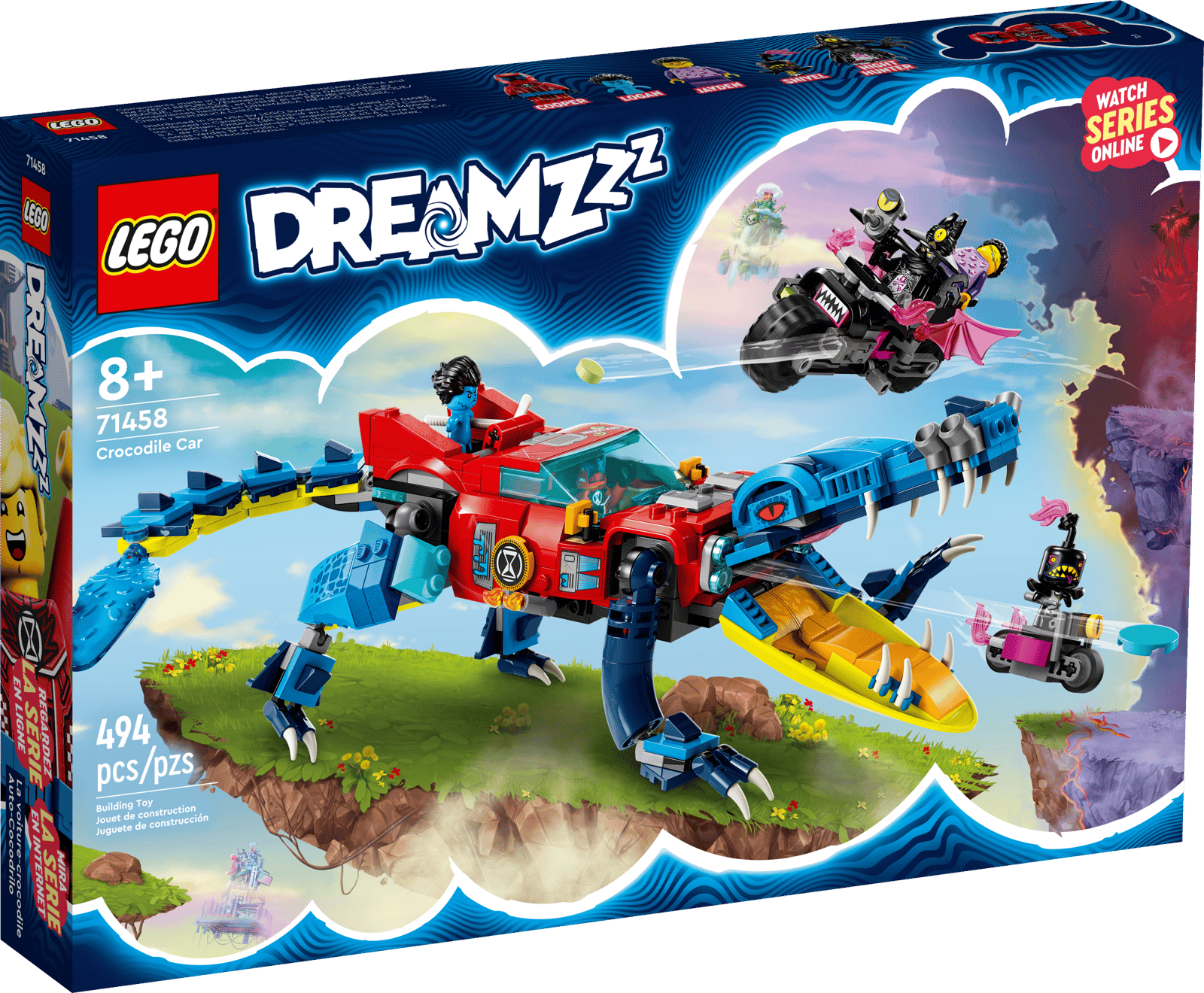71458 LEGO DREAMZzz Auto-Coccodrillo