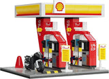 C66028W CaDA Shell Retail Station Mini Stazione di Servizio Shell da Costruire