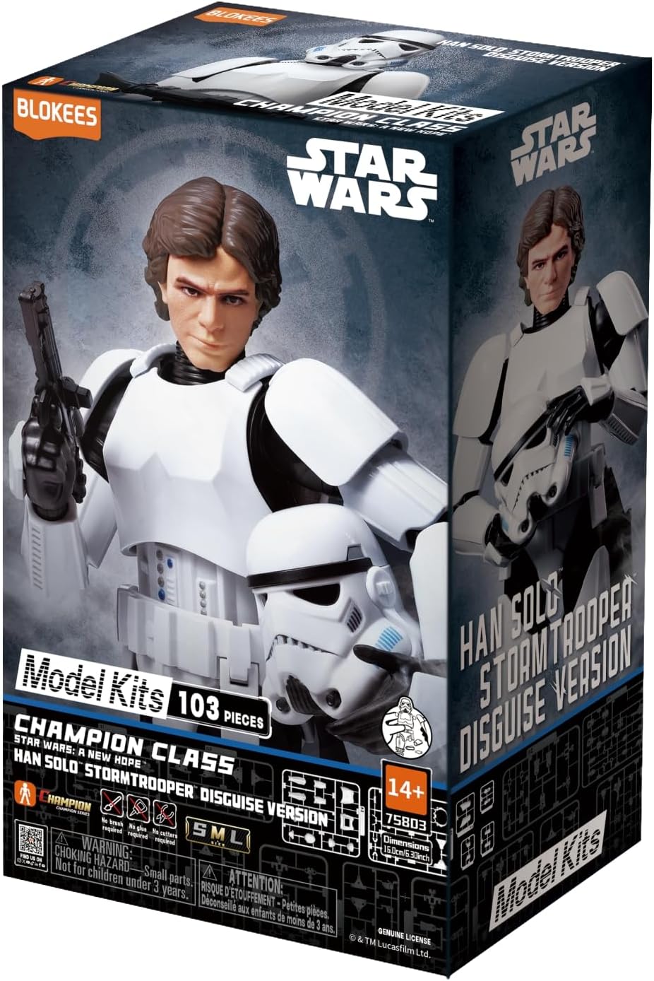 75802 Blokees - Star Wars - Champion Class 02 - 3 Stormtrooper - Evergreen Movie