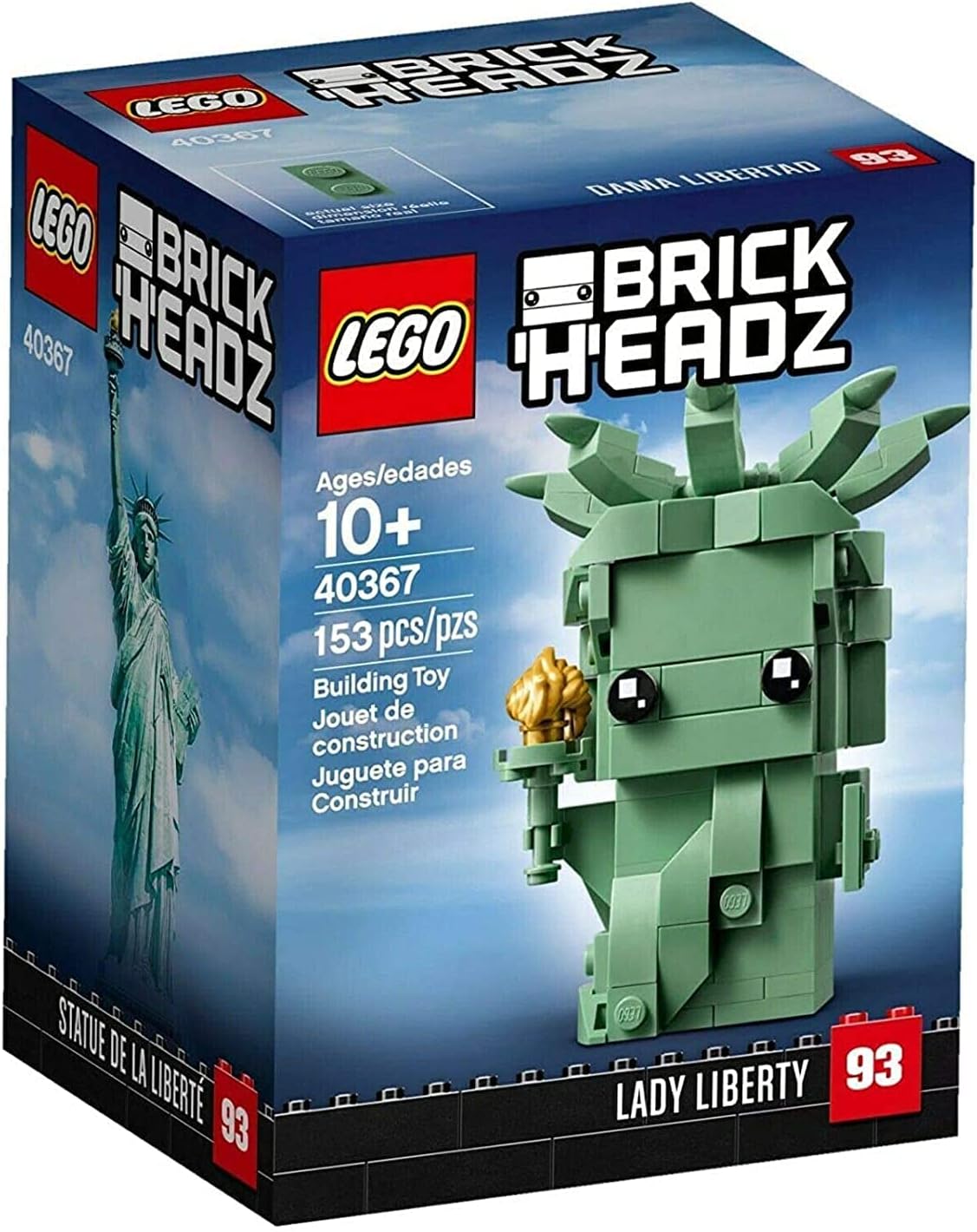 40367  LEGO Brickheadz Statua della Liberta 93