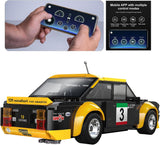 C51092W CaDA RC Fiat Abarth 131 1:20  Auto da Rally Radiocomandata da Costruire
