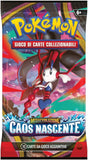 Pokémon M4 Megaevoluzione Caos Nascente Busta Singola 10 Carte ITA