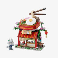 85506 Pantasy Kung Fu Panda Bancarella di Ramen di Zhen Set Costruzioni