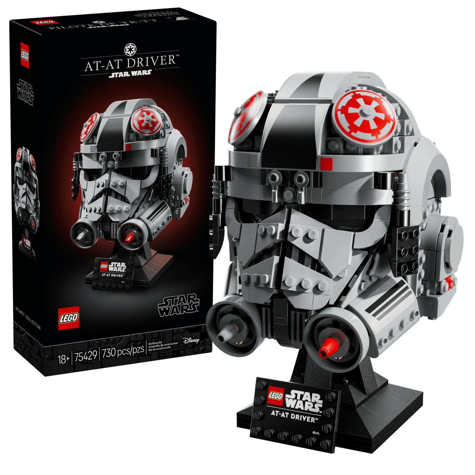 LEGO Star Wars 75429 Casco Pilota AT-AT  Casco da Collezione
