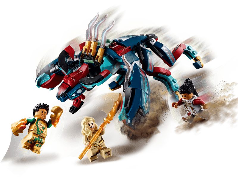 76154 Lego Marvel superheroes - ETERNALS L imboscata del Deviant
