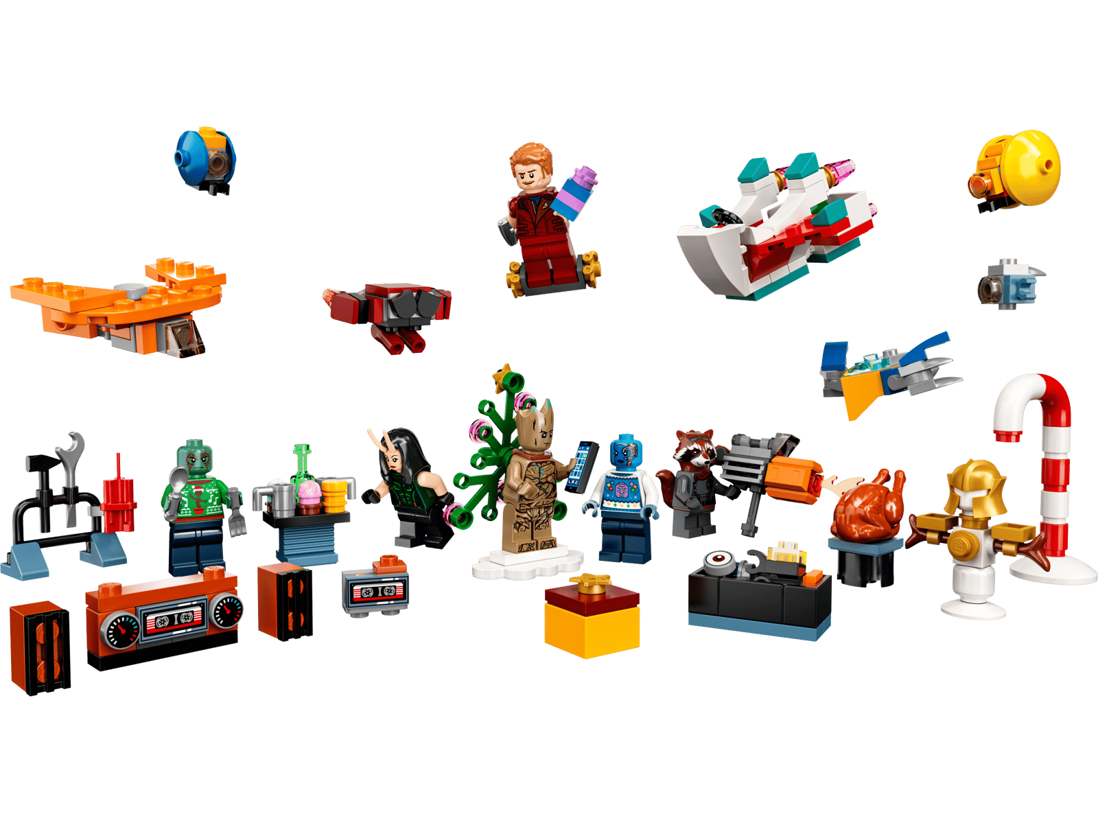 76231 Lego Marvel SuperHeroes Calendario dell'Avvento Guardiani della Galassia