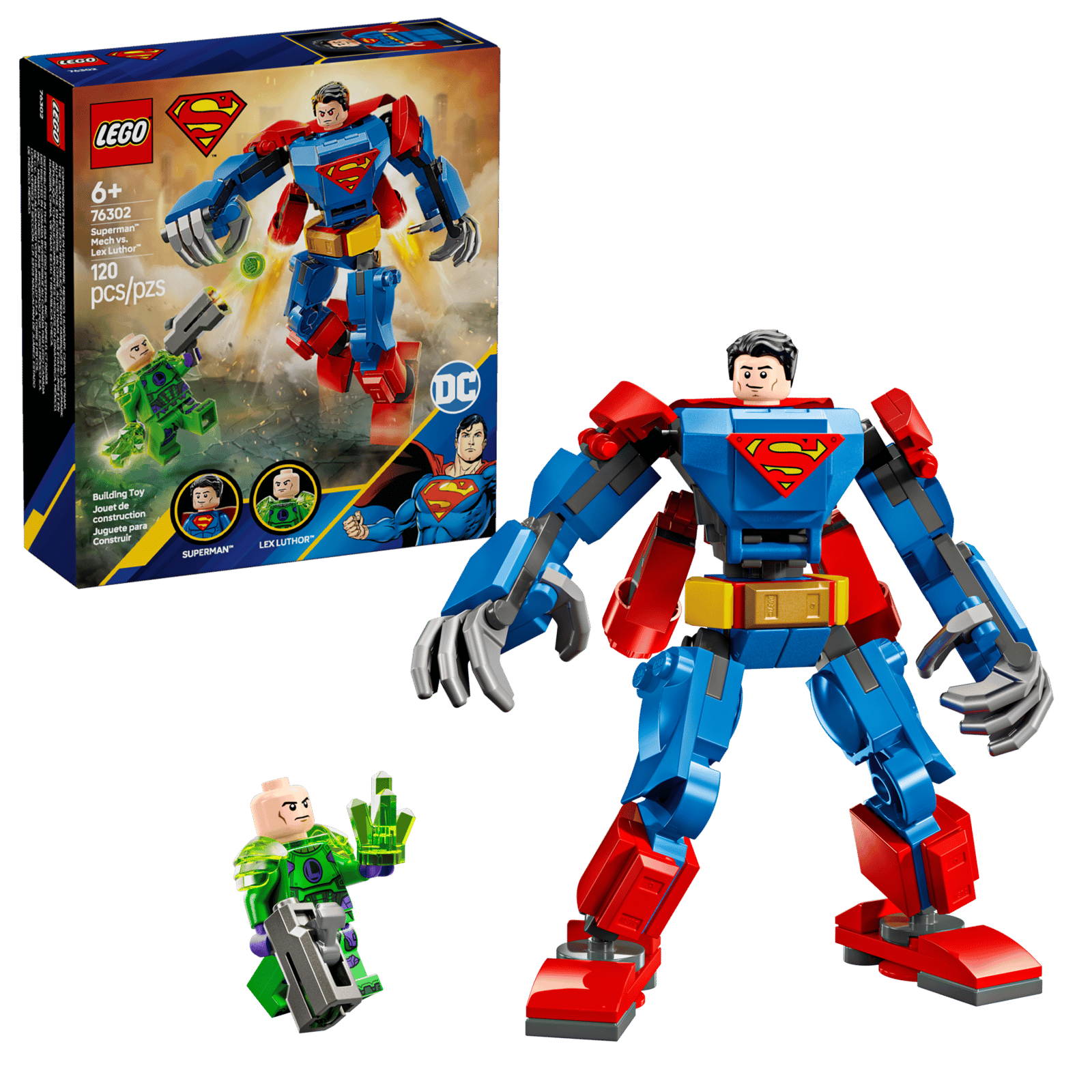 76302 LEGO DC - Mech di Superman contro Lex Luthor