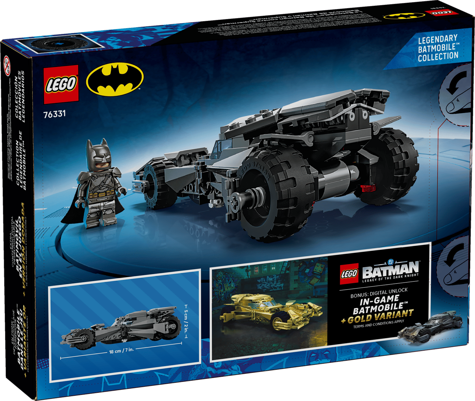 76331 Lego DC Super Heroes Batman v Superman™ Batmobile