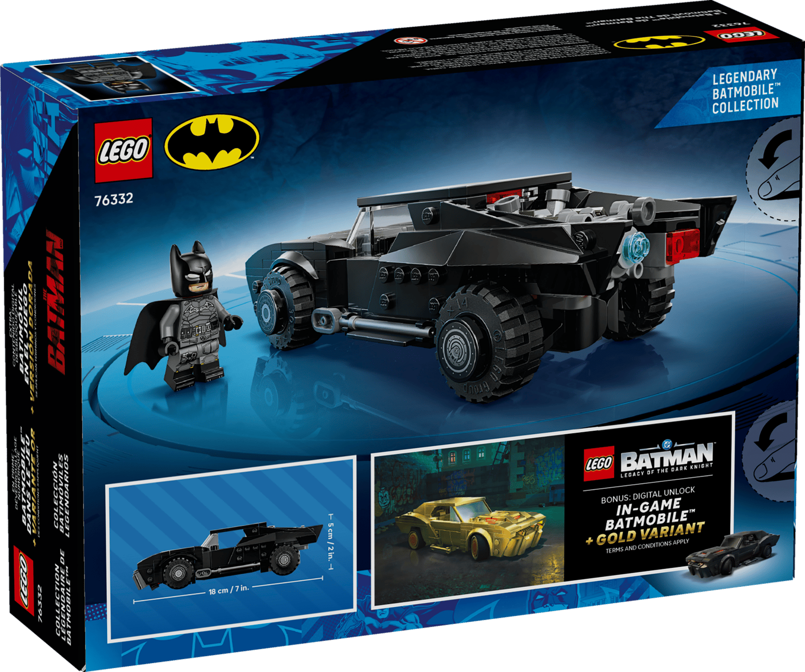 76332 Lego DC Super Heroes  Batmobile™ di Batman™