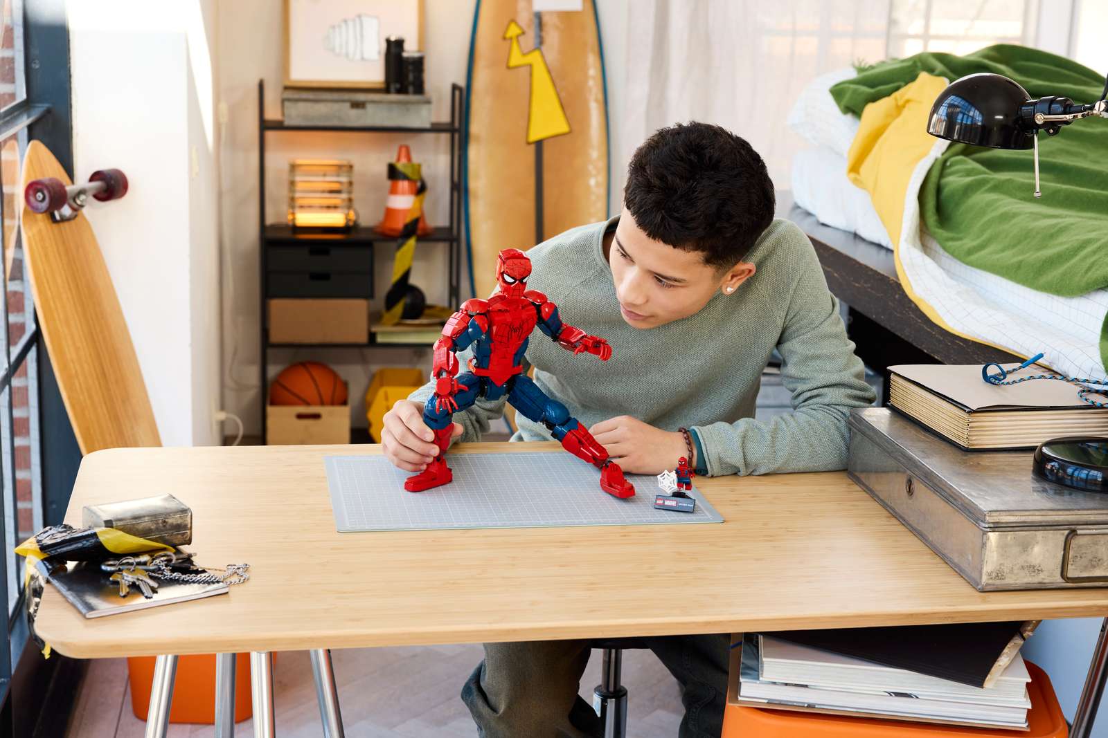 76346 Lego Marvel Superheroes Personaggio di Spider-Man