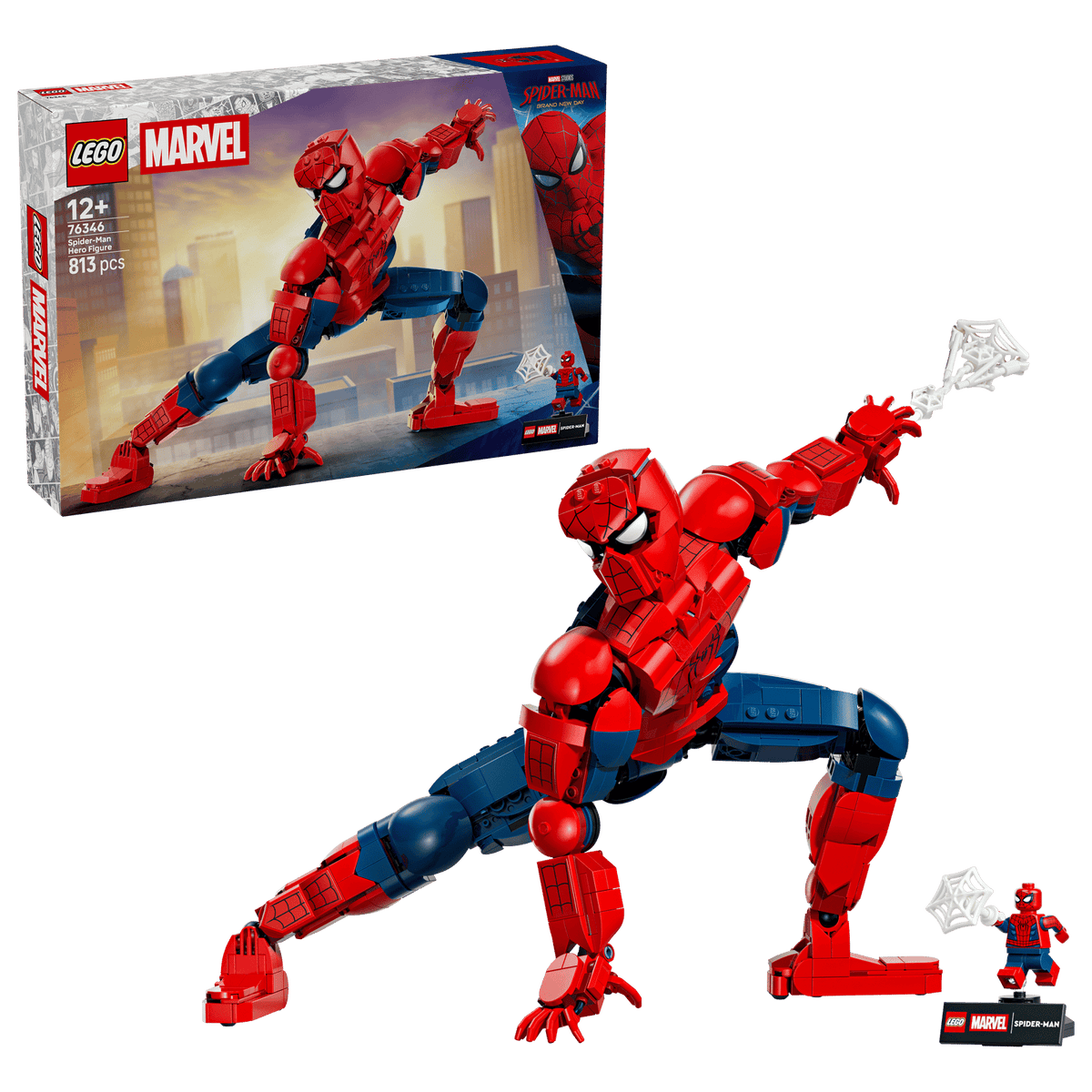76346 Lego Marvel Superheroes Personaggio di Spider-Man