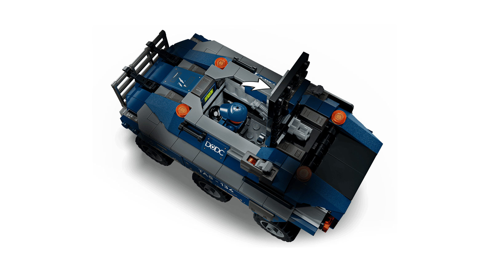 76349 Lego Marvel Spider-ManInseguimento del trasportatore di detenu