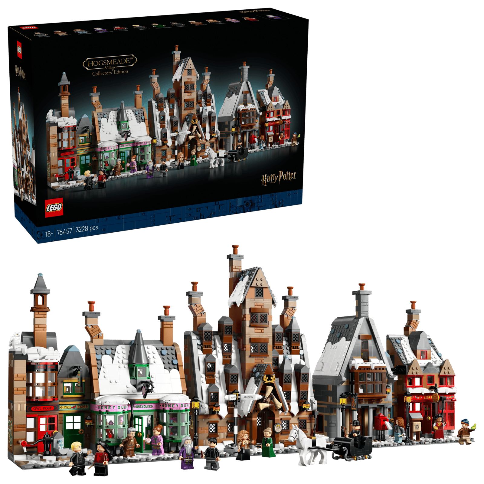76457 LEGO Harry Potter Villaggio di Hogsmeade Edizione Collezionista
