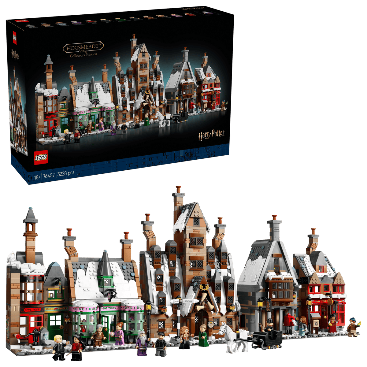 76457 LEGO Harry Potter Villaggio di Hogsmeade Edizione Collezionista