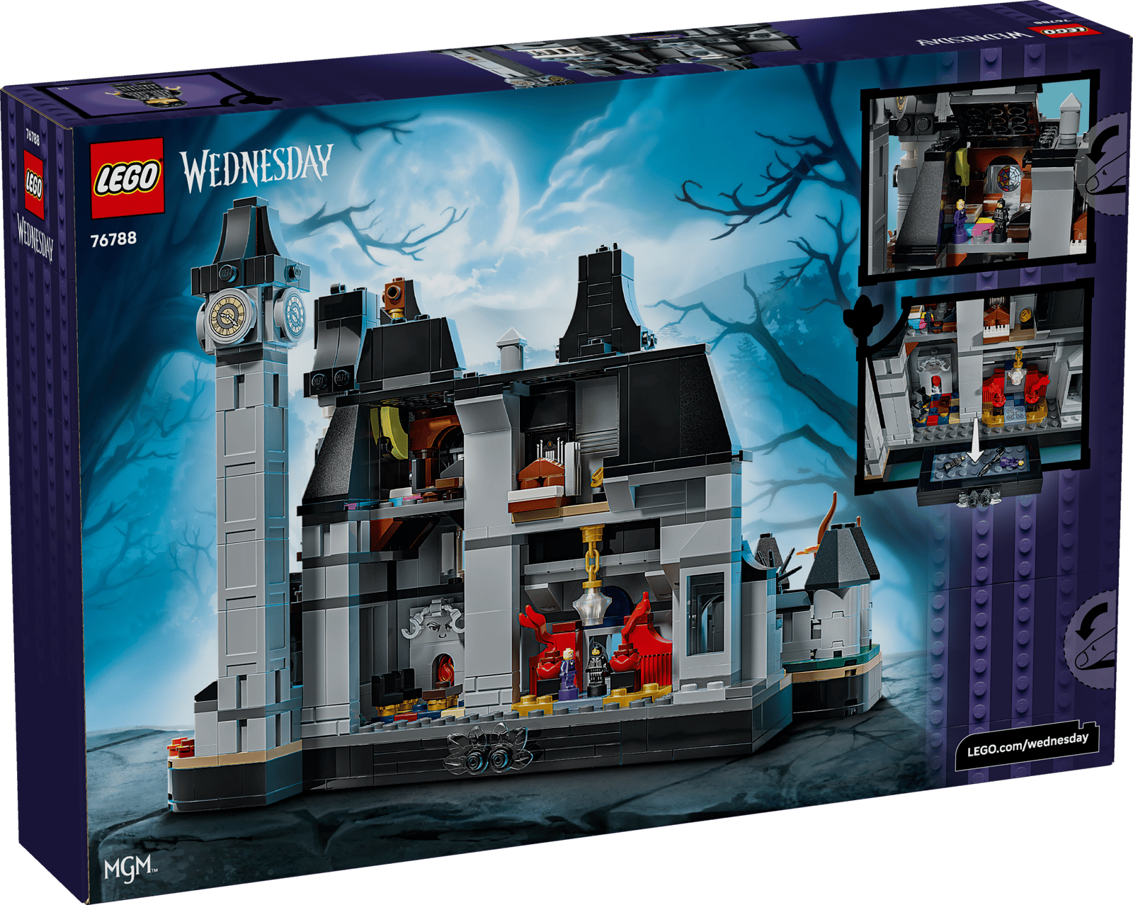 76788  Lego 76788 Wednesday Nevermore Academy Mercoledi