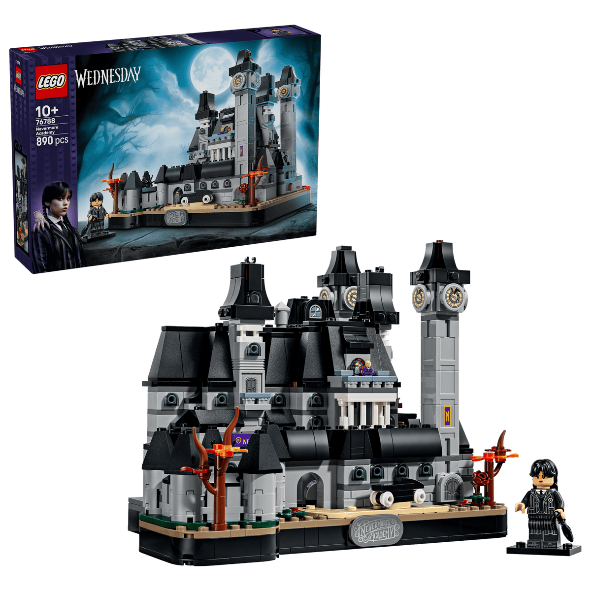 76788  Lego 76788 Wednesday Nevermore Academy Mercoledi