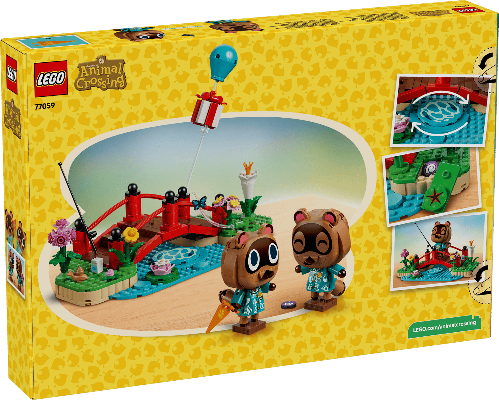 77059 Lego Animal Crossing Una giornata all'aria aperta per Mirco e Marco