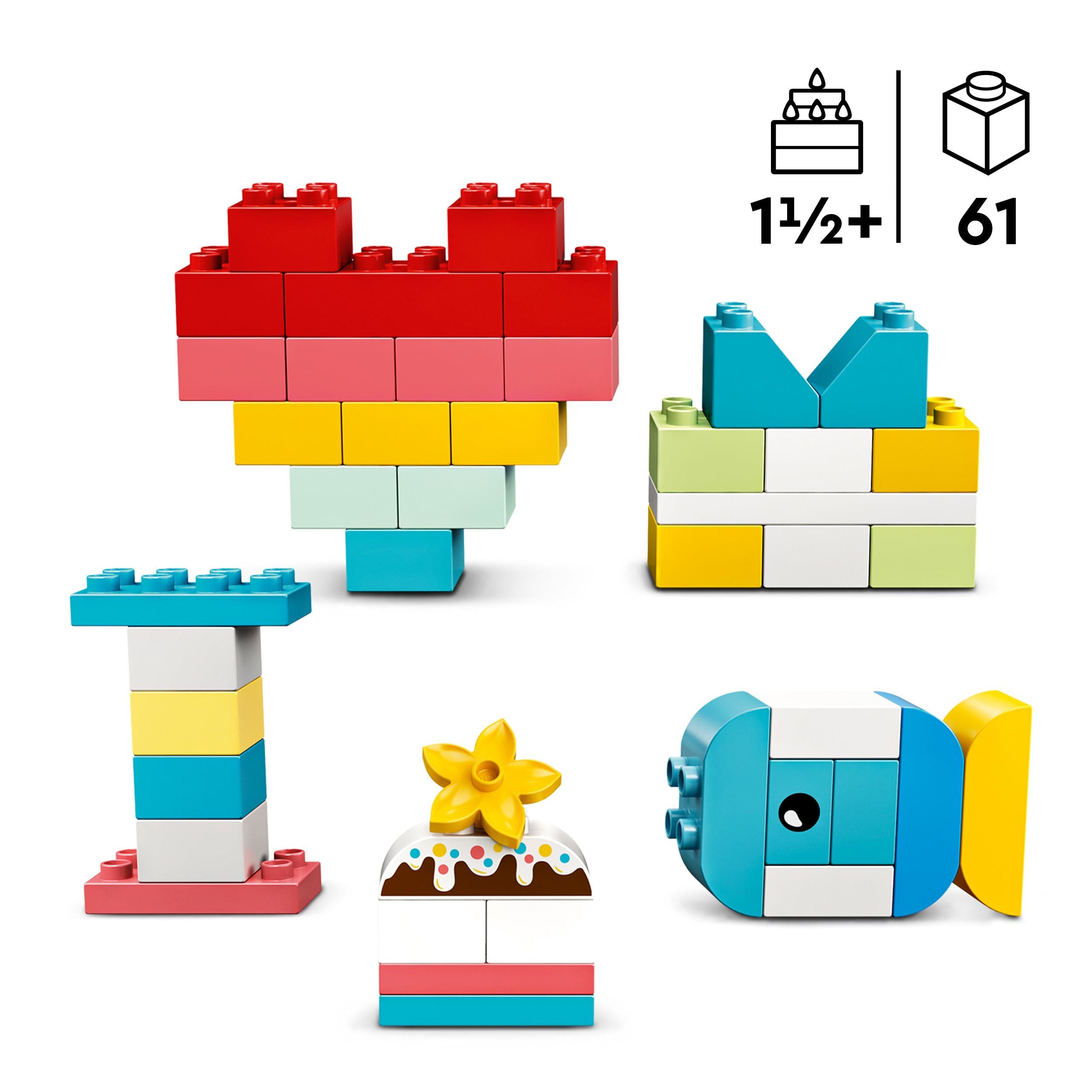 10909 LEGO® Duplo - Scatola cuore – Full Toys