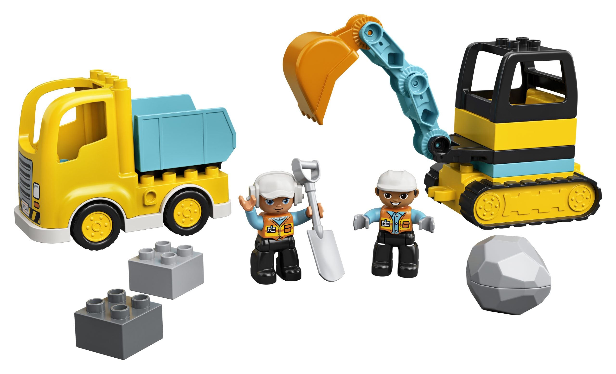 10931 LEGO® Duplo - Camion e scavatrice cingolata