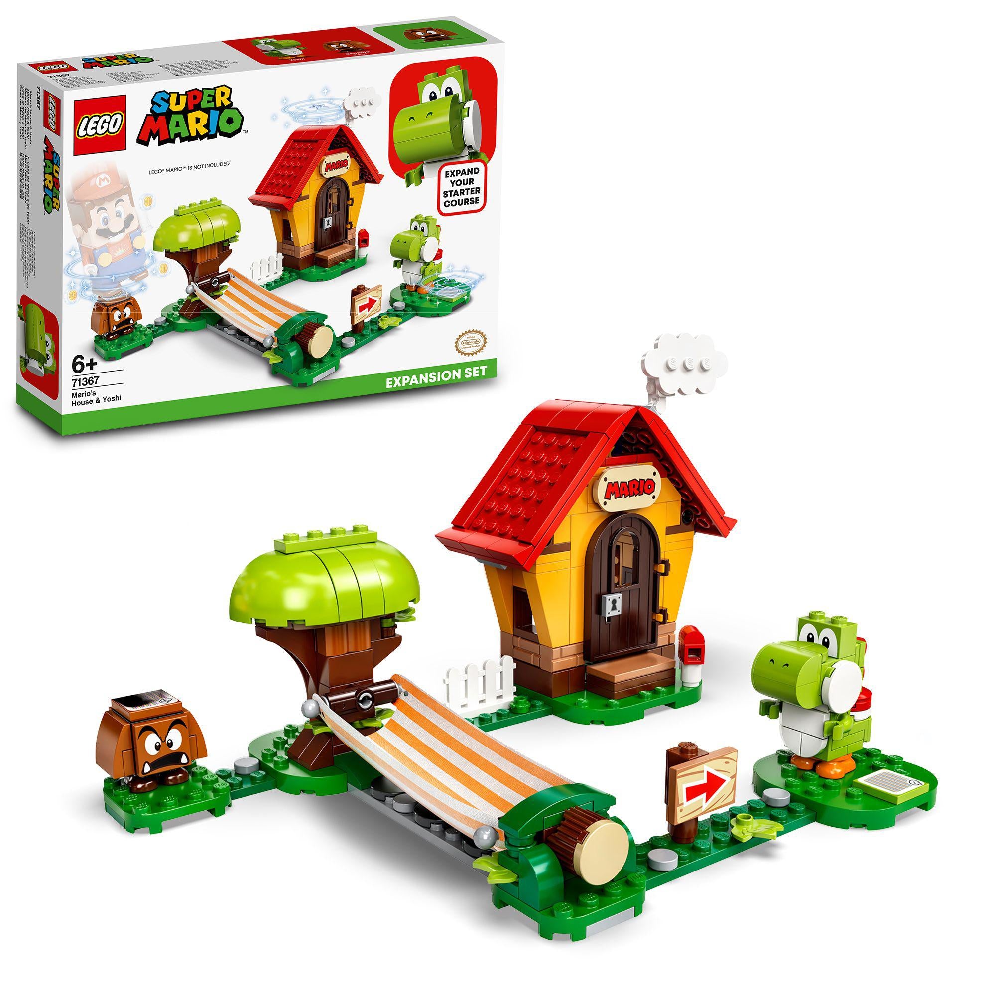 71367 LEGO® Super Mario - Casa di Mario e Yoshi - Pack di Espansione – Full  Toys