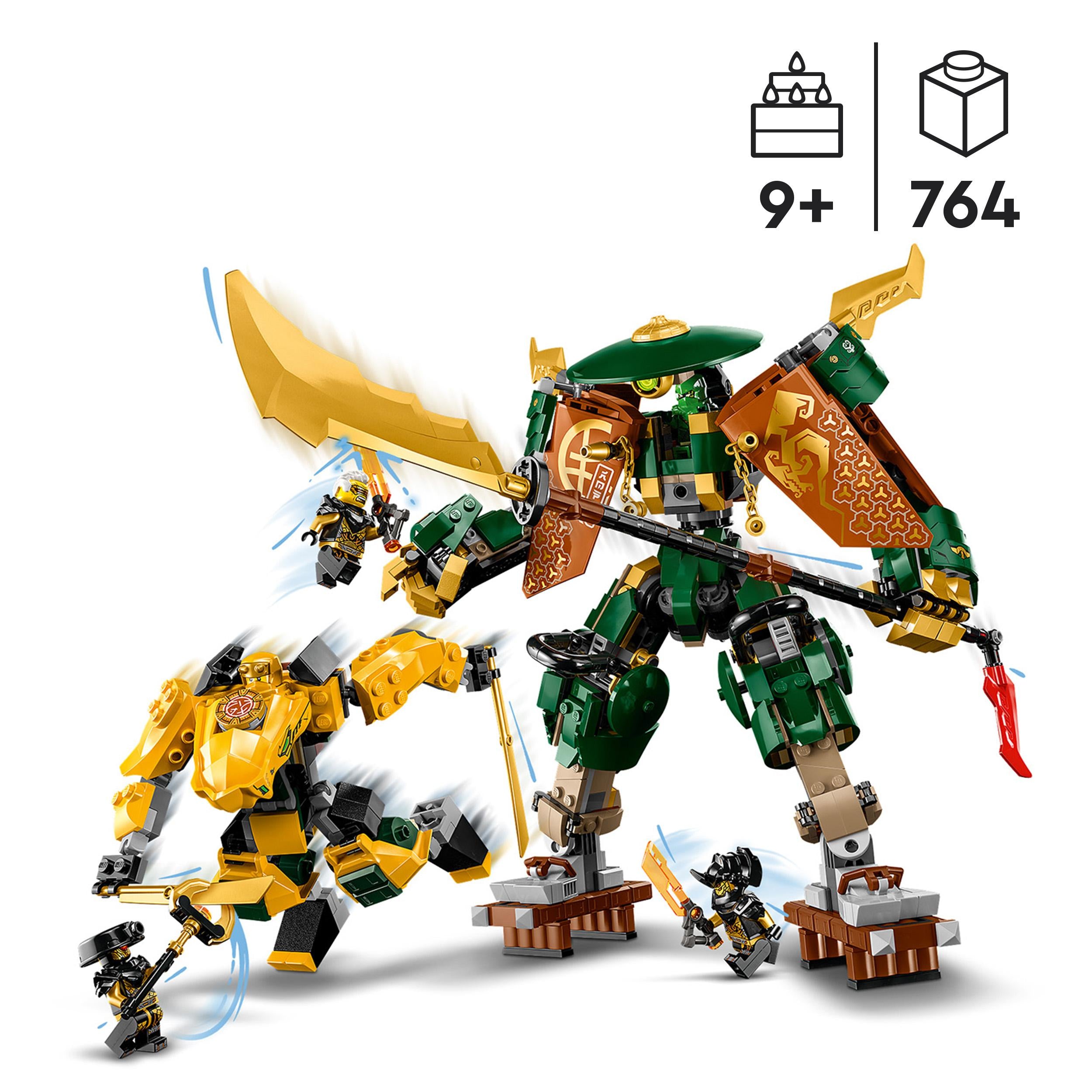 71794 - LEGO Ninjago - Team Mech Ninja di Lloyd e Arin
