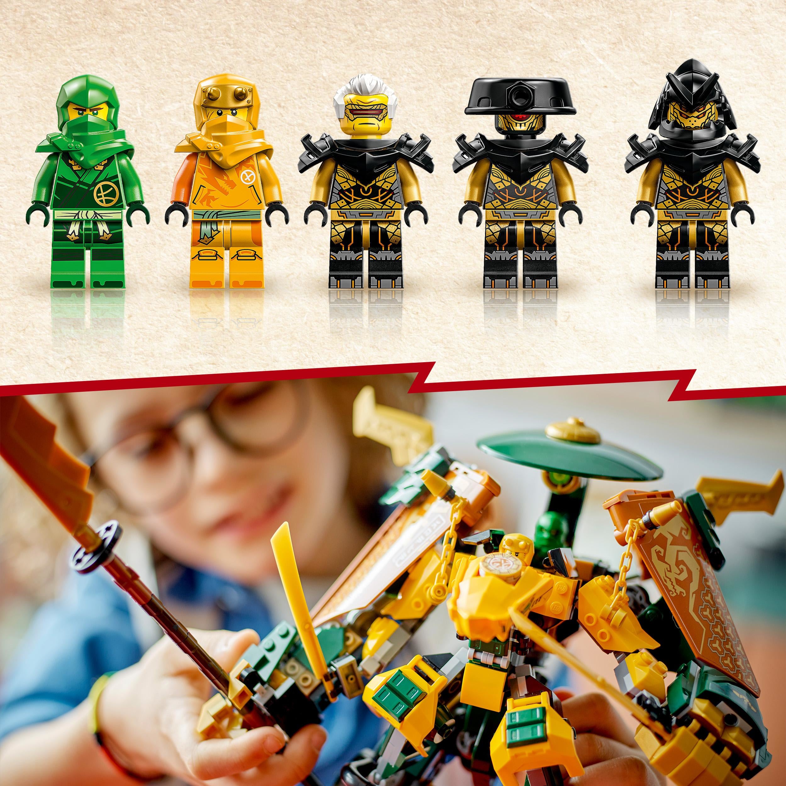 71794 - LEGO Ninjago - Team Mech Ninja di Lloyd e Arin