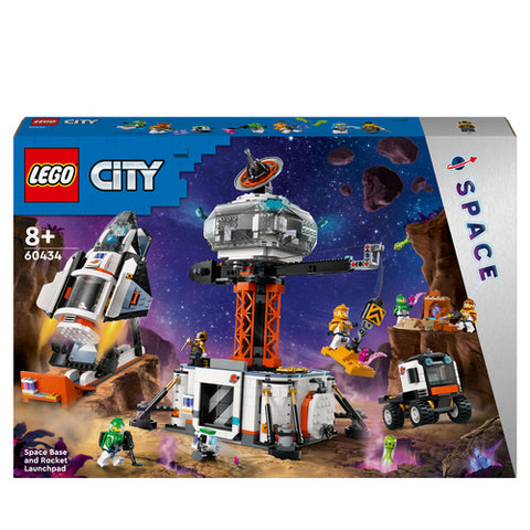 60434 LEGO City Space - Base spatiale et rampe de lancement