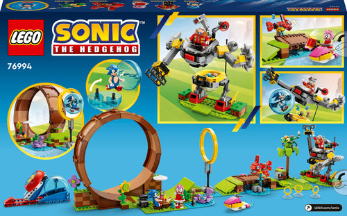 76994 LEGO Sonic Sfida del Giro della morte nella Green Hill Zone di Sonic