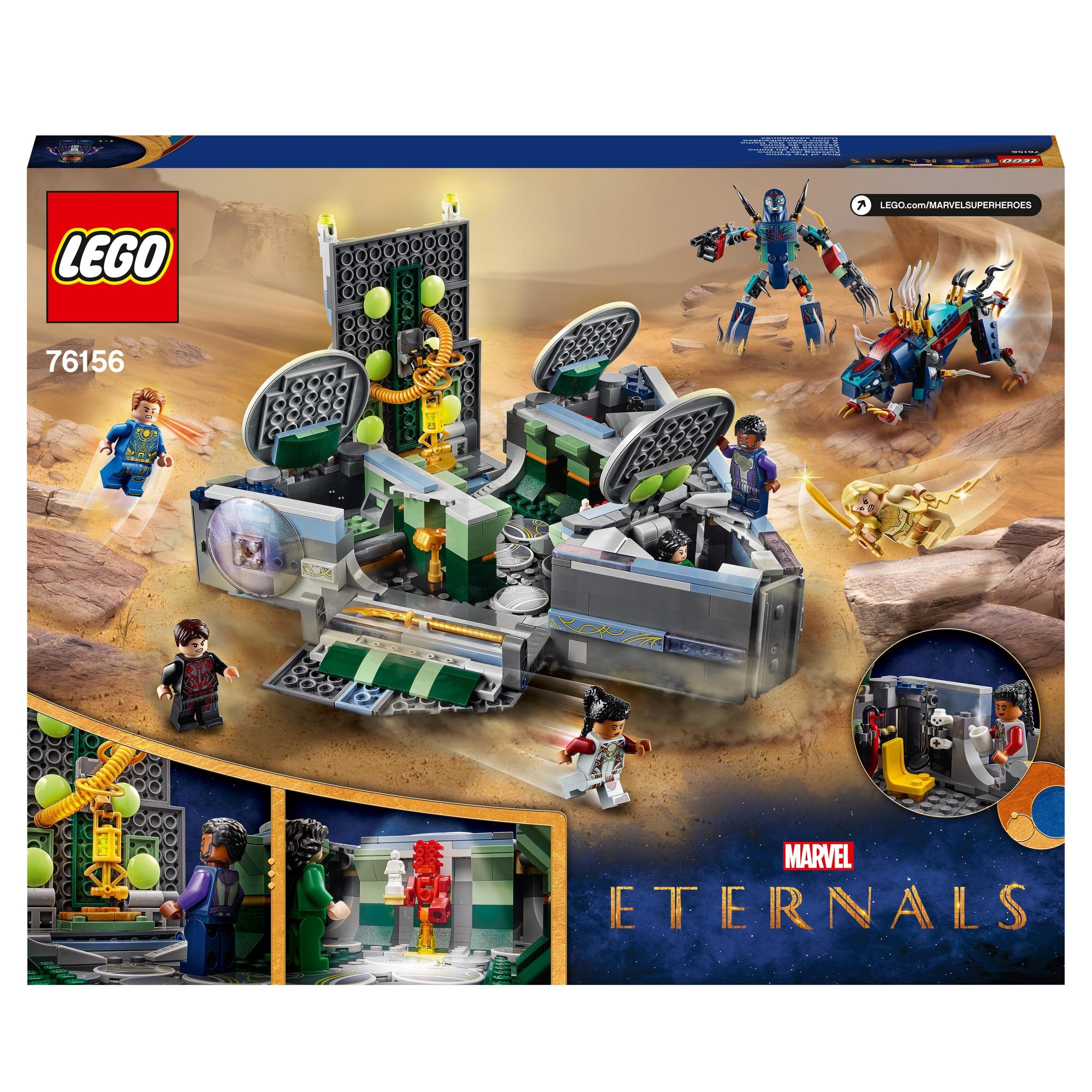 76156 LEGO® Marvel superheroes - ETERNALS Ascesa di Domo